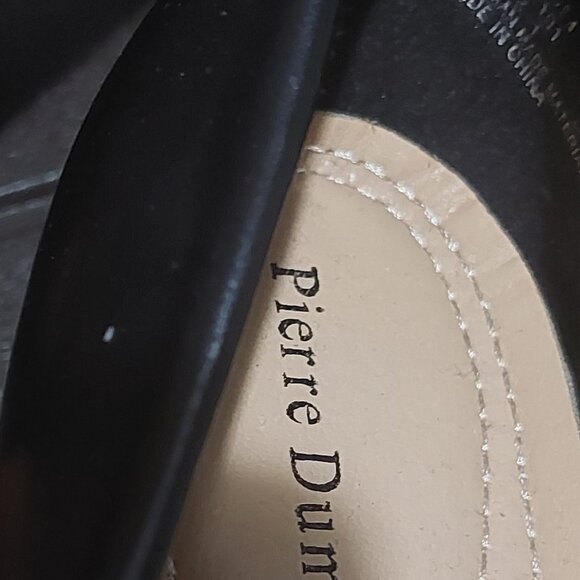 Pierre Dumas Heels Woman 9 M. Black Pumps Rounded toe. - Picture 5 of 10